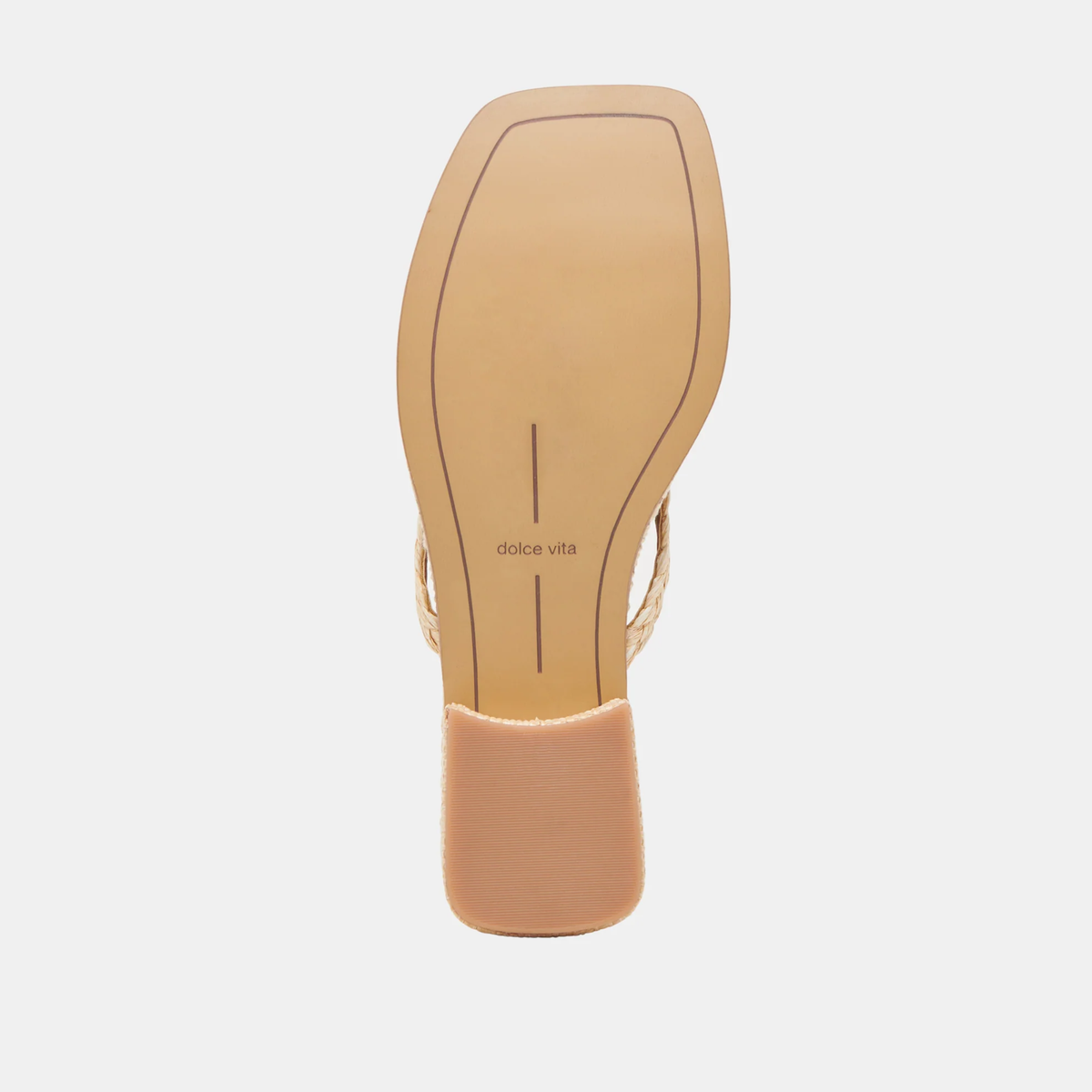 Barty Sandals - Light Natural Raffia