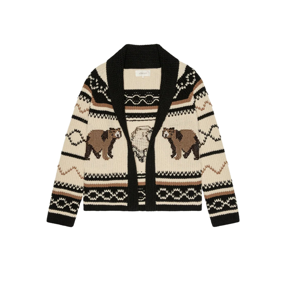 Bear Lodge Cardigan - Black