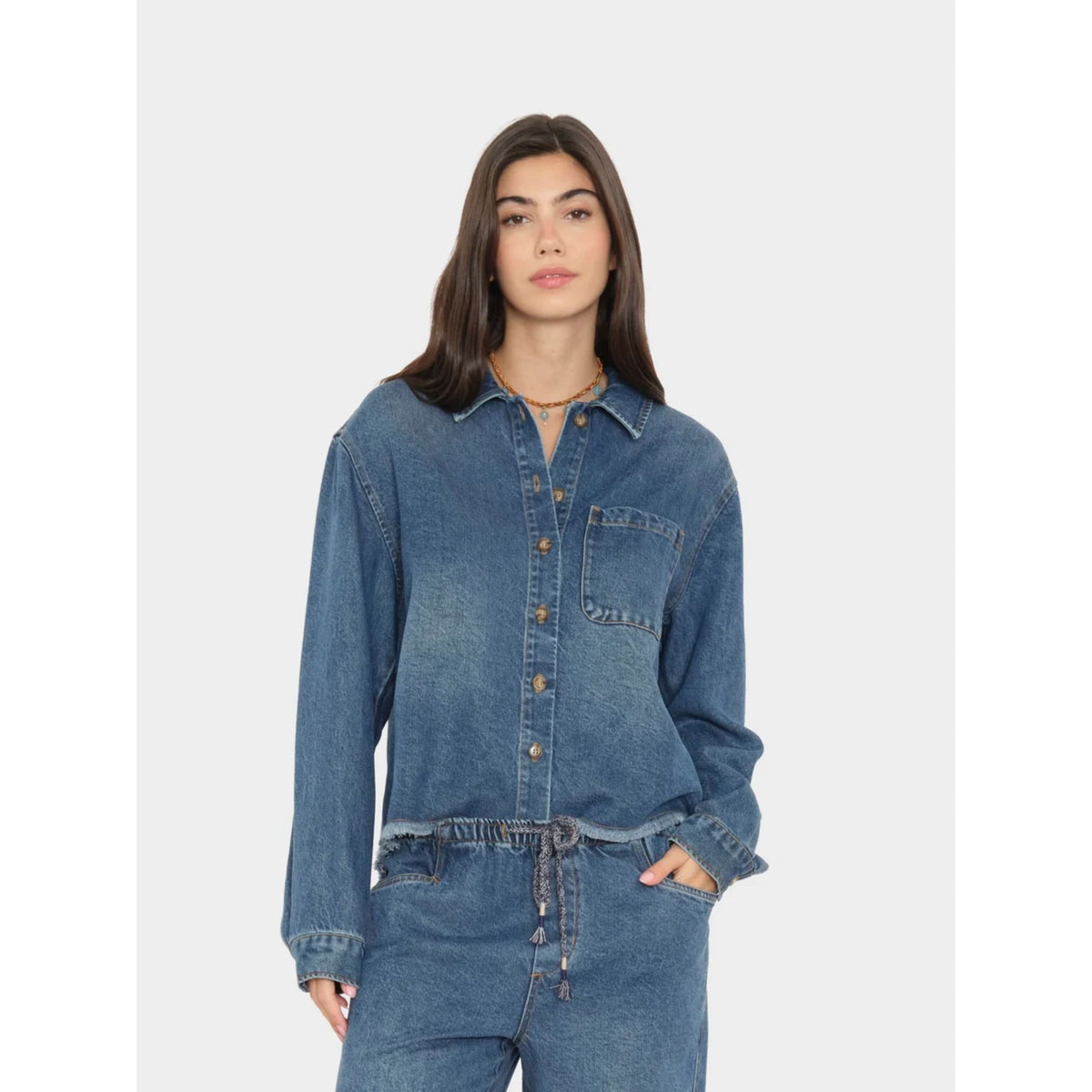 Ben Shirt - Meridian Blue