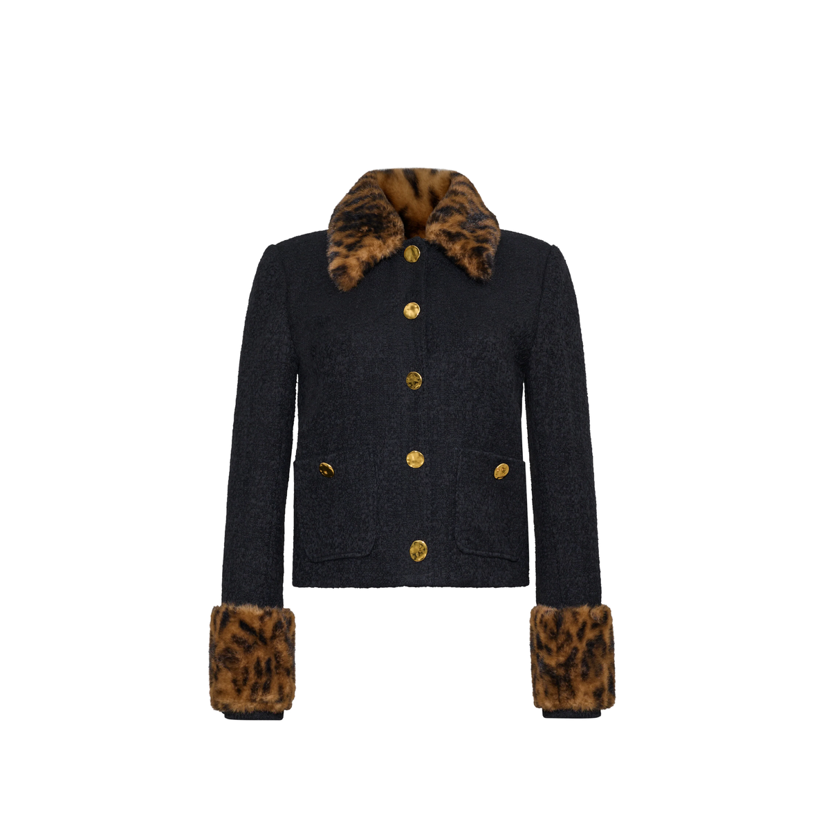 Benicio Jacket - Cloud Tweed Black