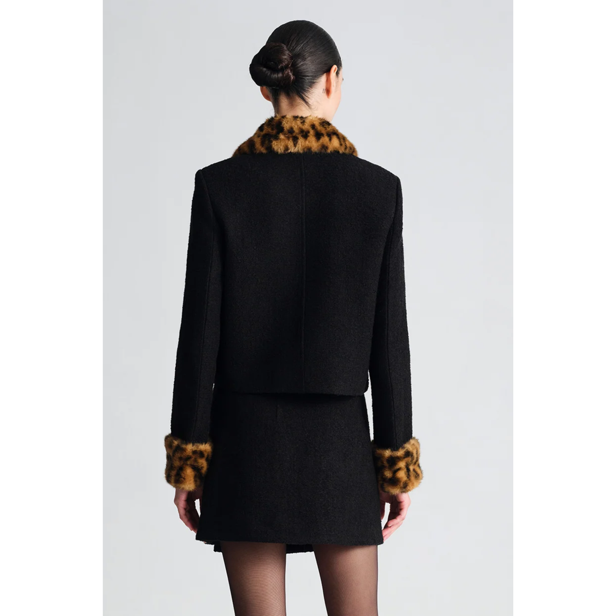 Benicio Jacket - Cloud Tweed Black