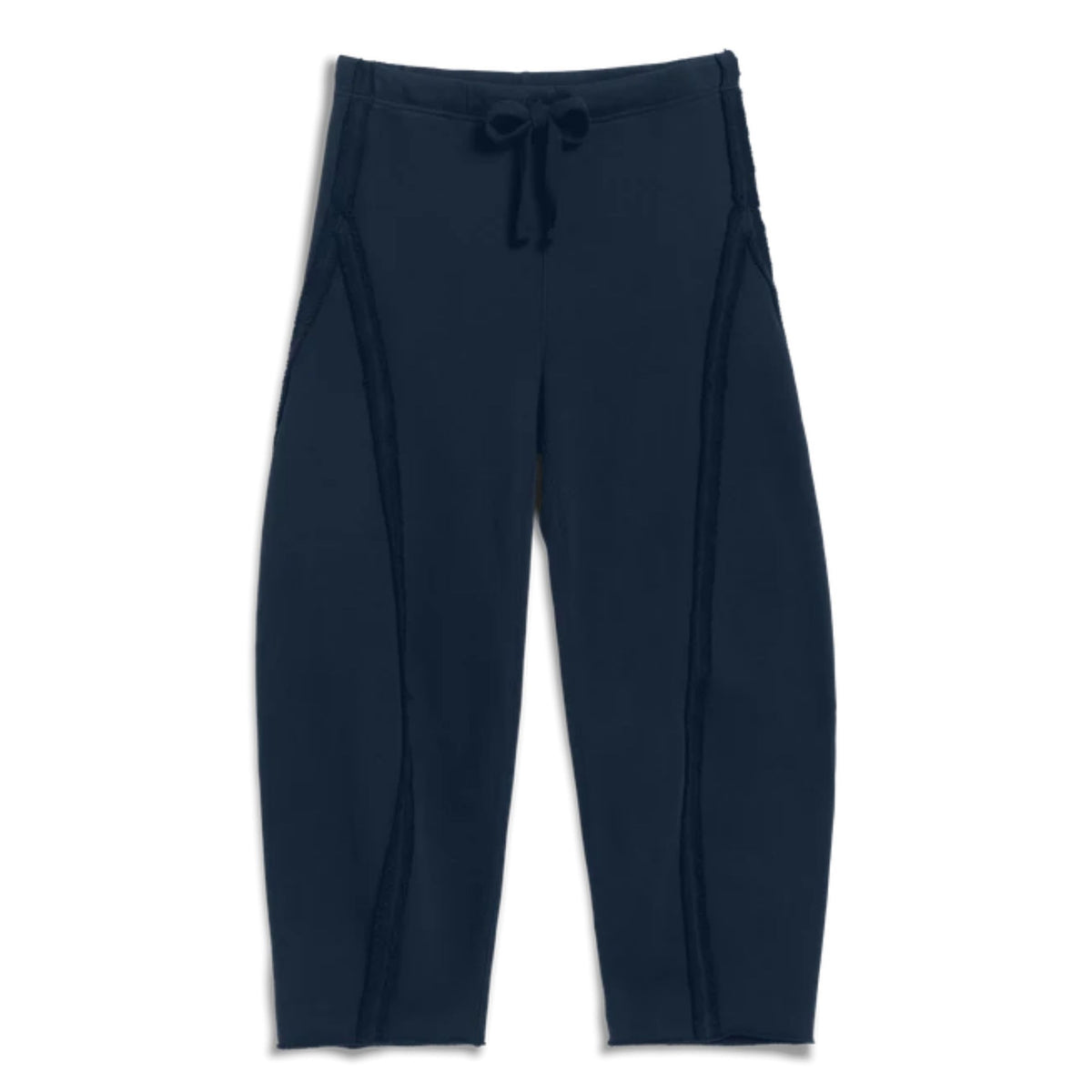 Bibi Barrel Leg Sweatpant - Classic Navy
