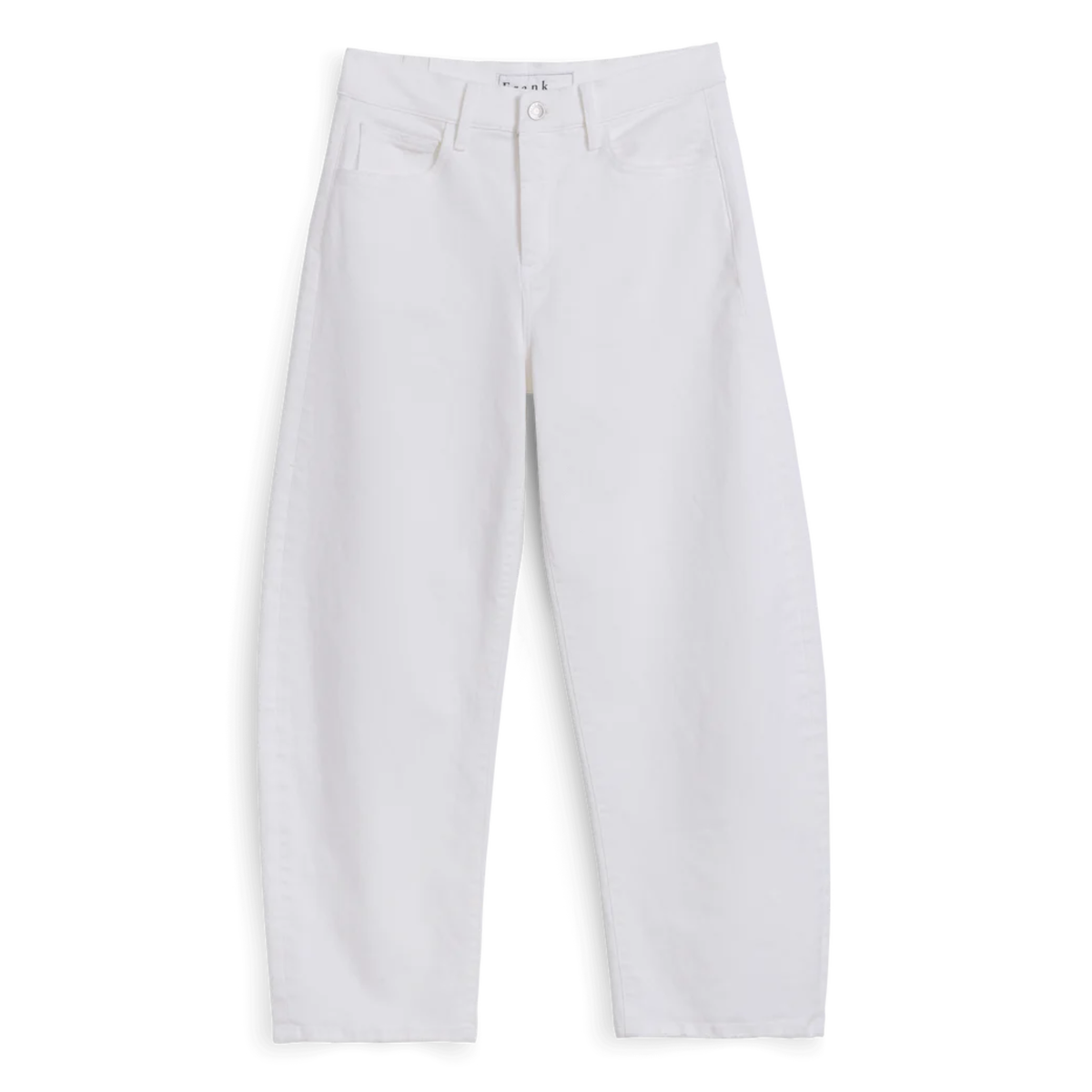 Brennan Barrel Jean - White Vintage Denim