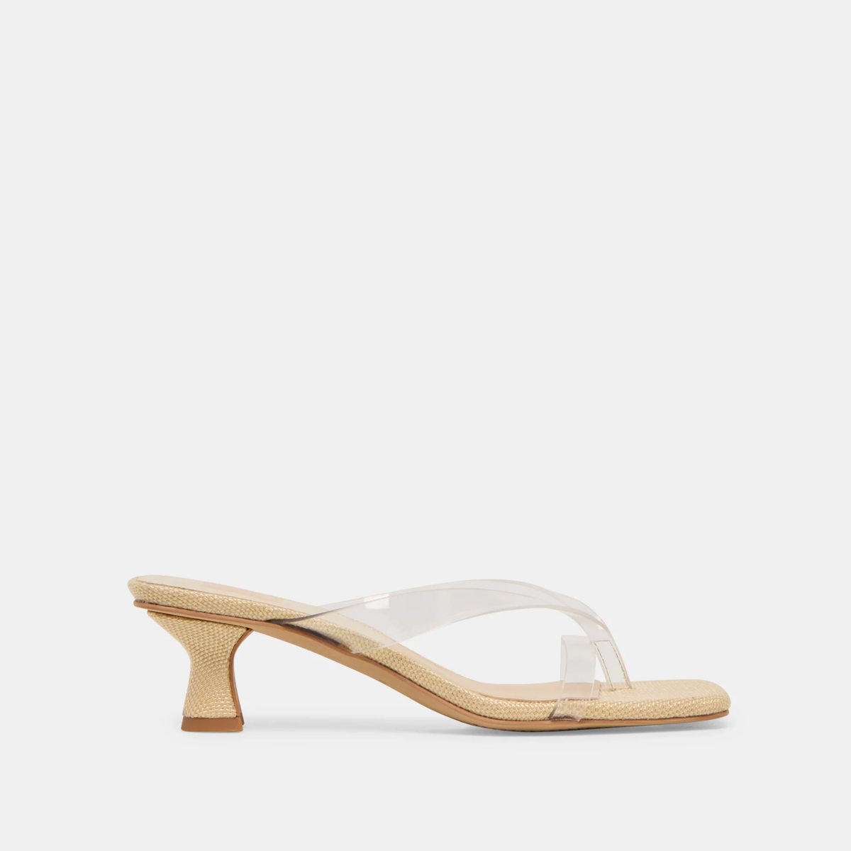 Brevel Vinyl Heels - Crystal Jelly