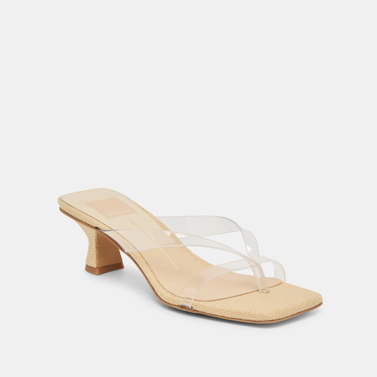 Brevel Vinyl Heels - Crystal Jelly