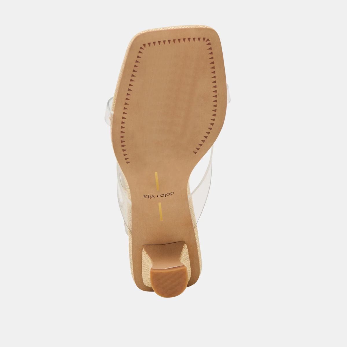 Brevel Vinyl Heels - Crystal Jelly