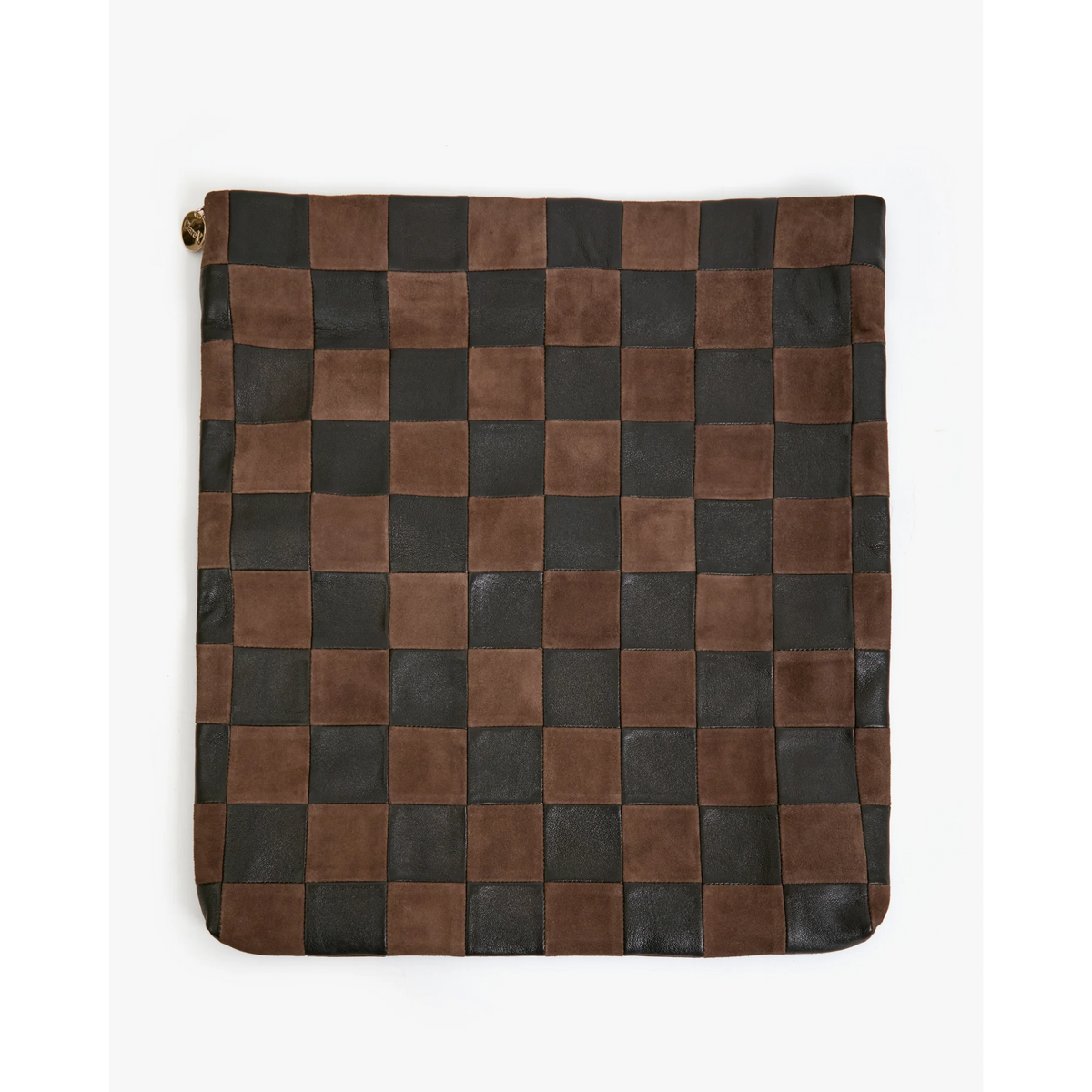 Carryall Clutch W/Tabs - Black/Chocolate