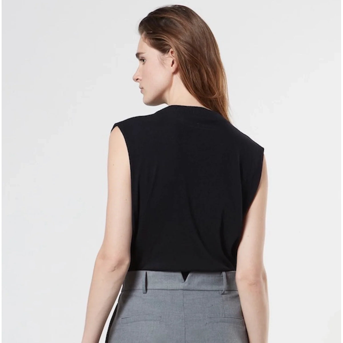 Cashmere Easy Vest
