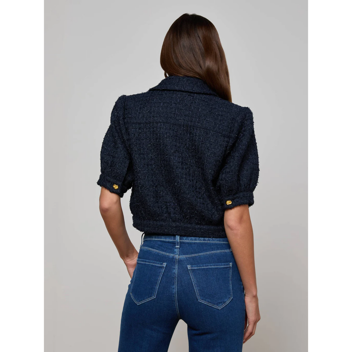 Cove Cropped Tweed Jacket