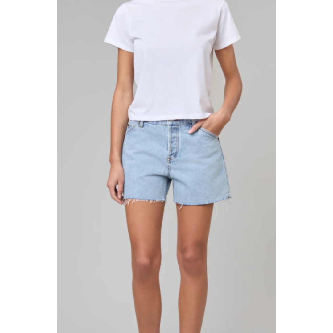 Cut Off Shorts - Vintage Blue