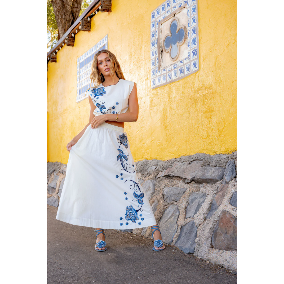 Cambrie Tank - Kimber Embroidery