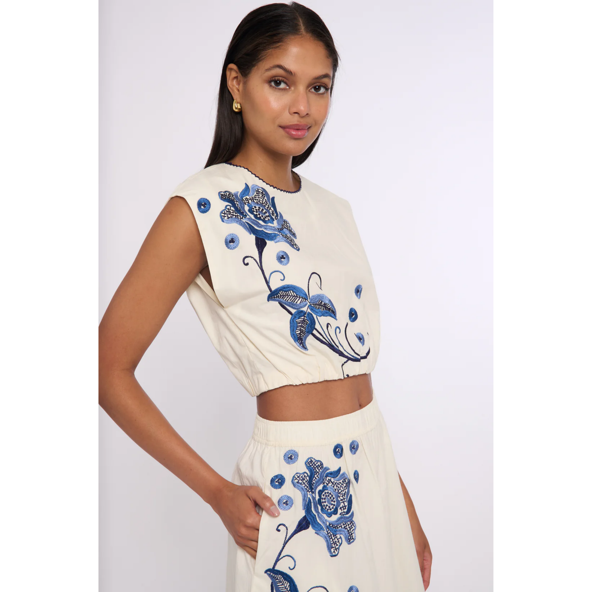 Cambrie Tank - Kimber Embroidery