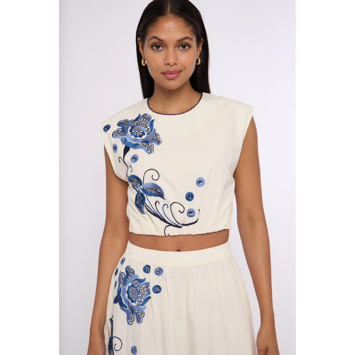 Cambrie Tank - Kimber Embroidery