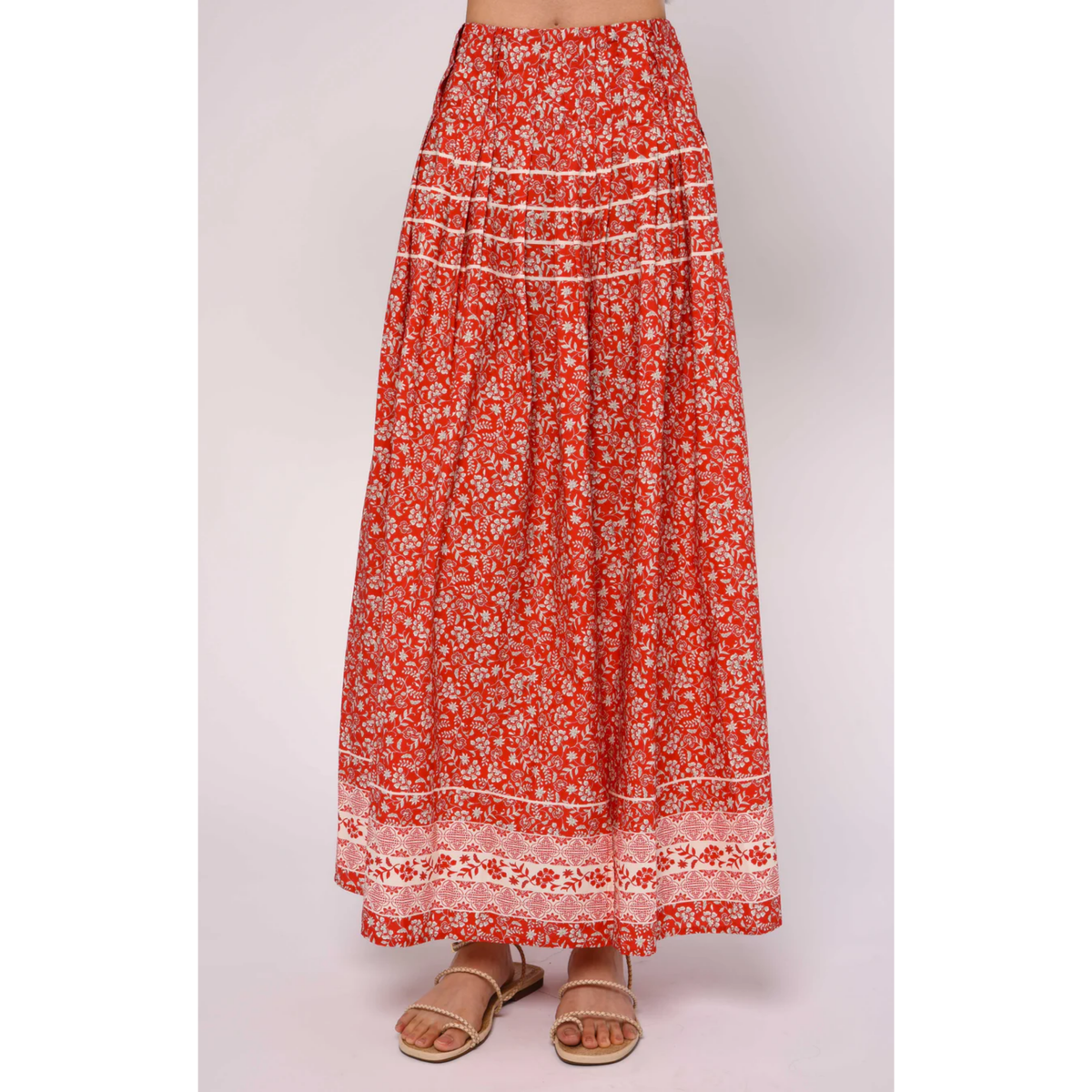 Cara Skirt - Rosemary Dreamscape Print