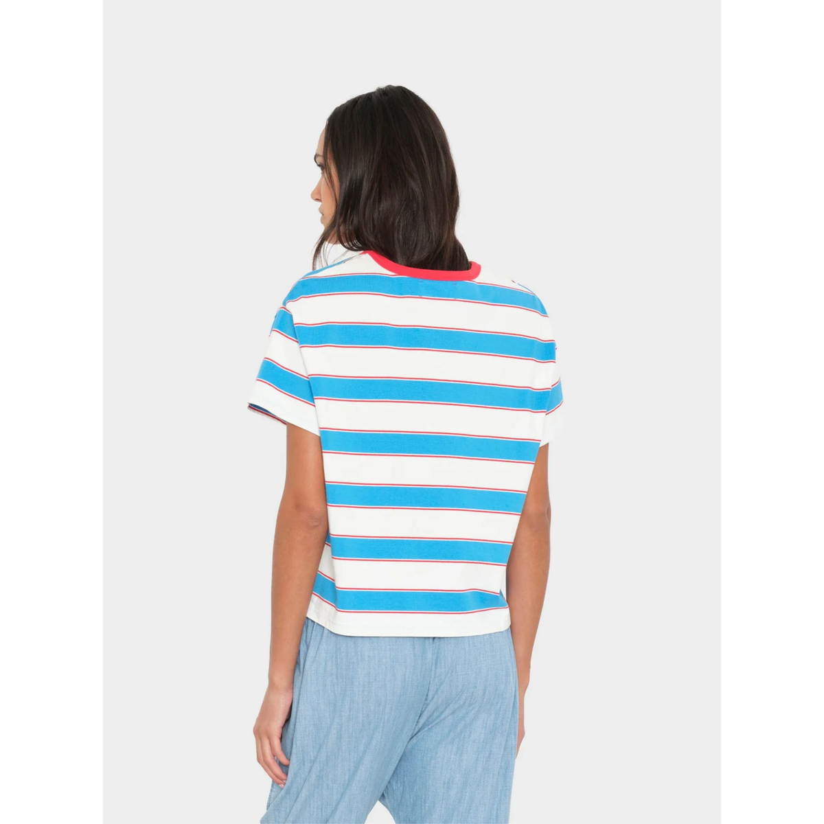 Carter Tee - Freshwater Stripe