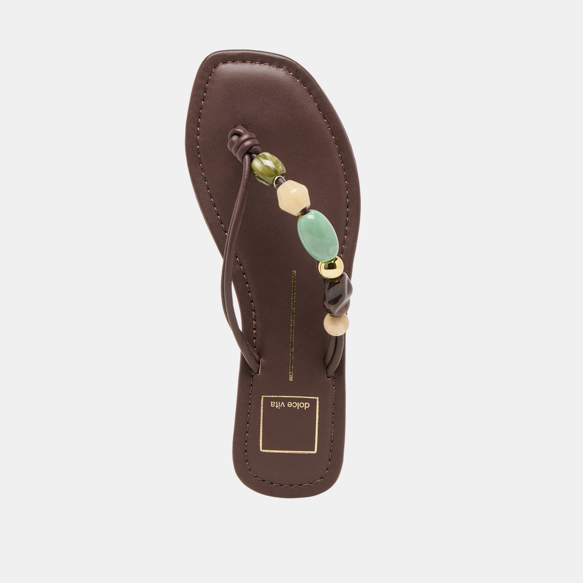 Cely Sandal - Dark Brown Leather