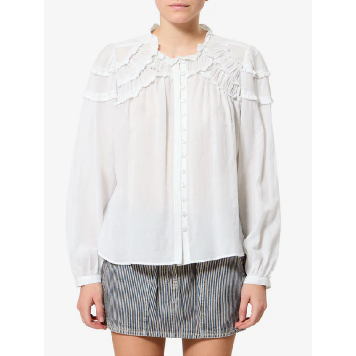 Christa Blouse - White