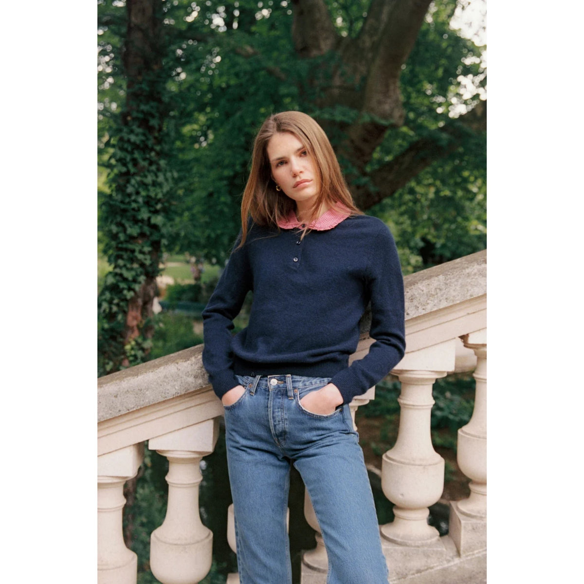 Clementine Sweater - Navy
