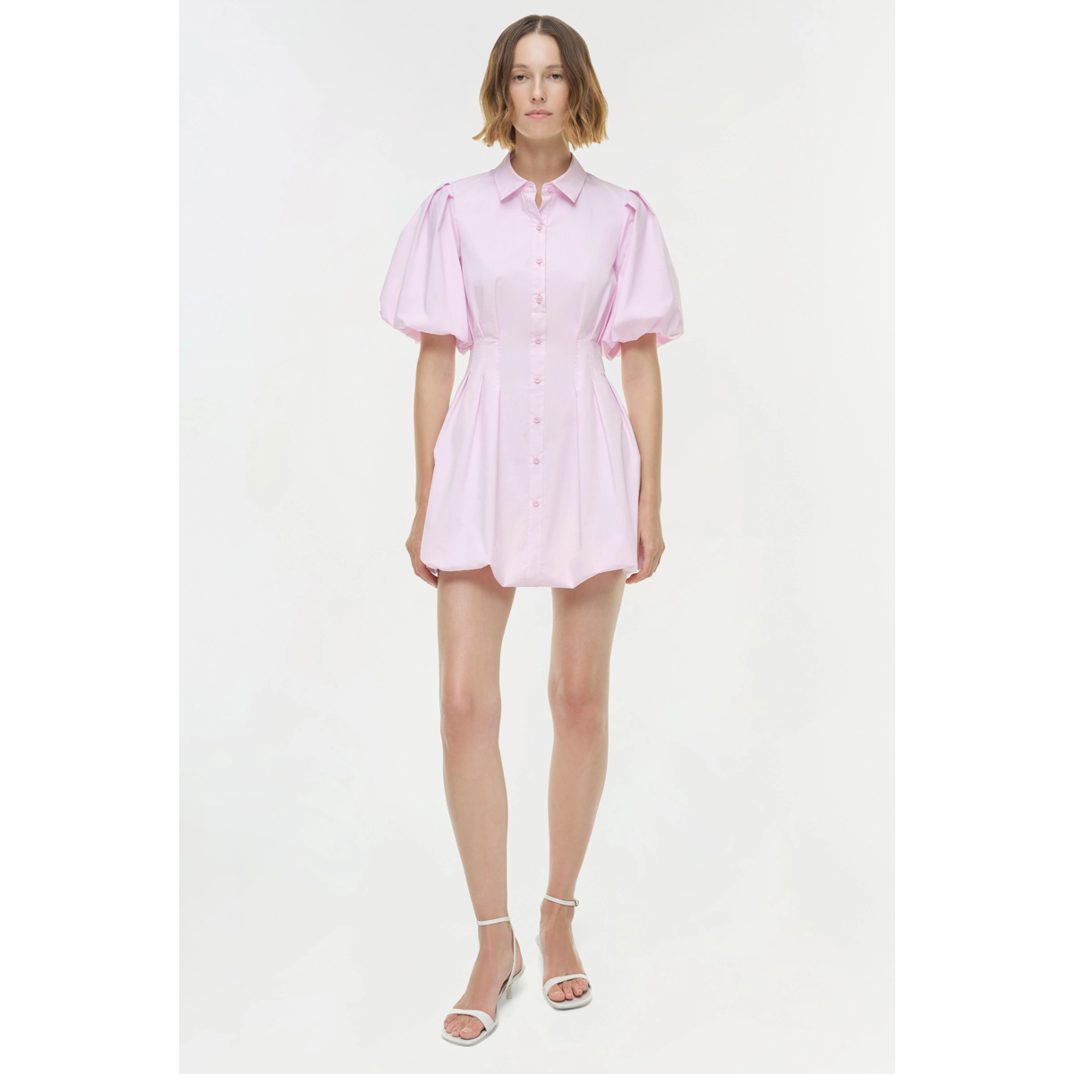 Cleo Cotton Mini Dress - Tulip