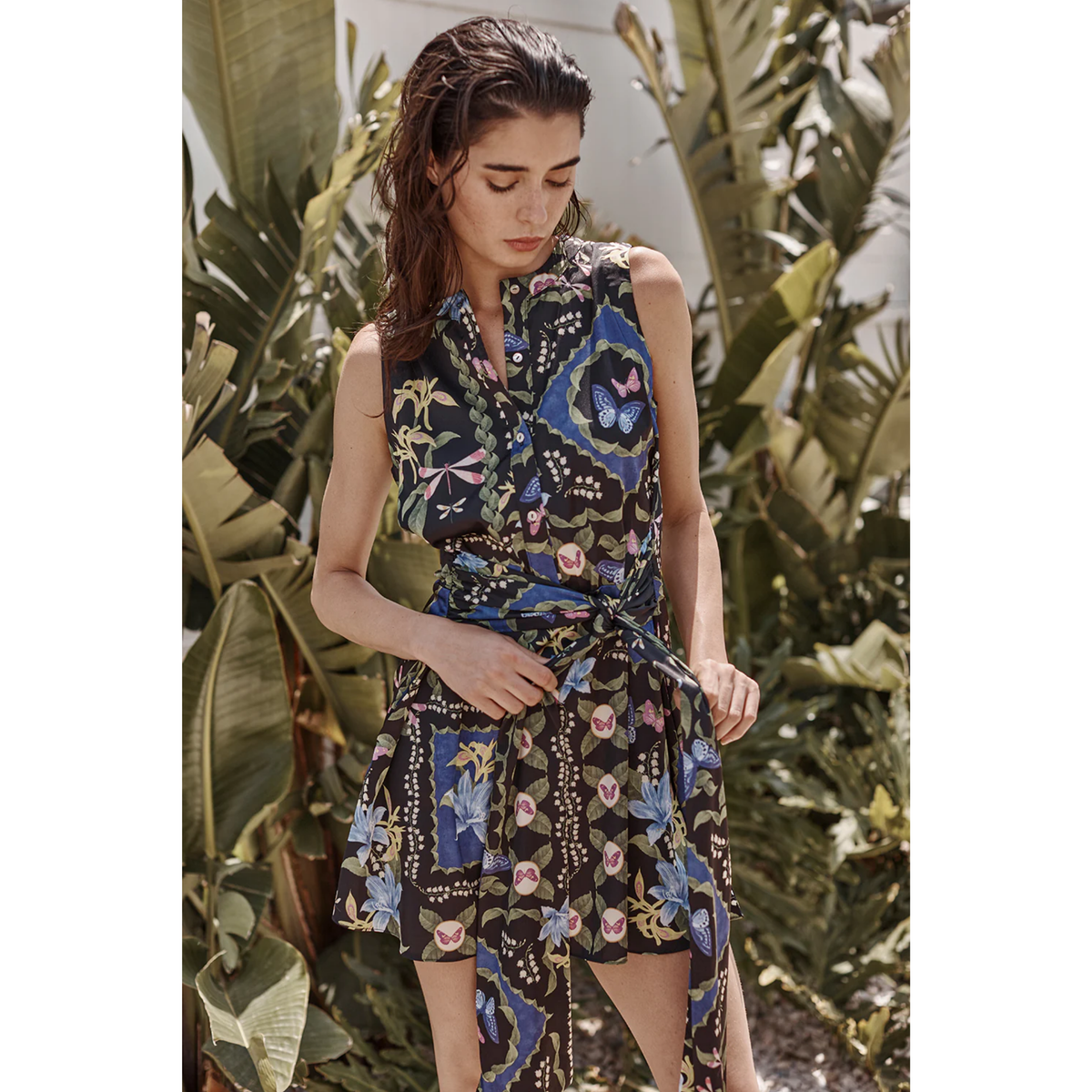 Clover Dress - Patchwork Butterfly