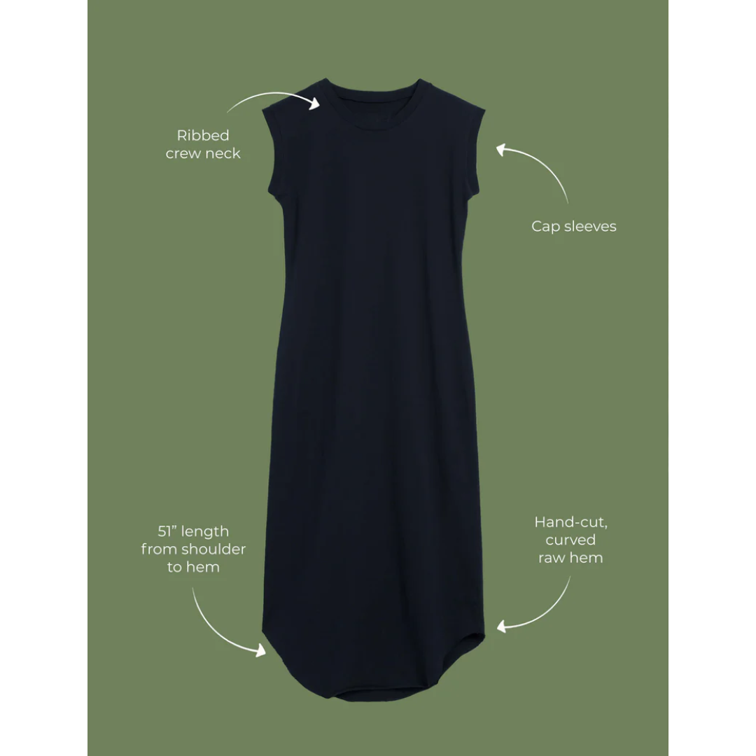 Cory Muscle Tee Maxi Dress