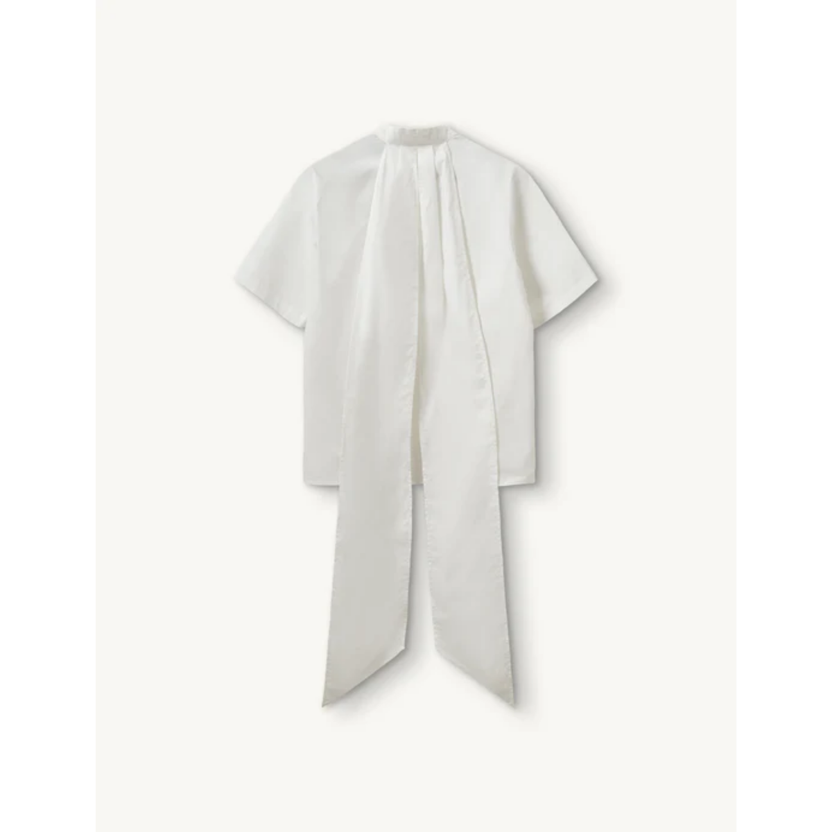 Cyprus Scarf Shirt - White