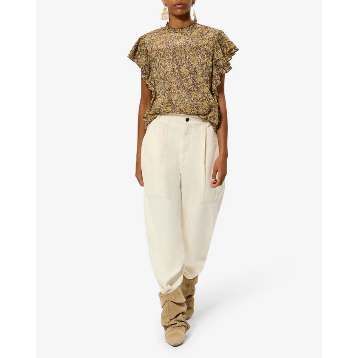 Dalyiane Top - Khaki