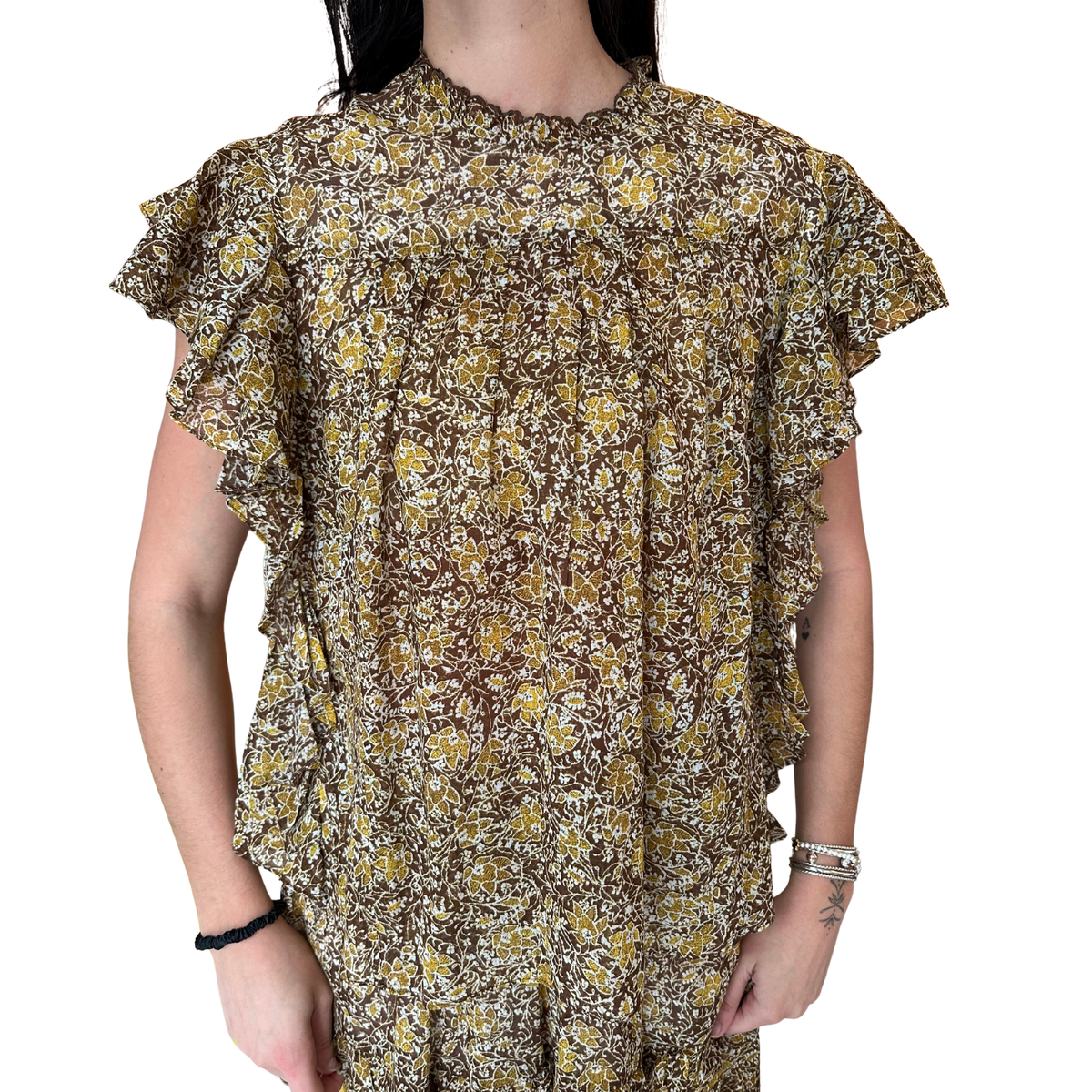 Dalyiane Top - Khaki