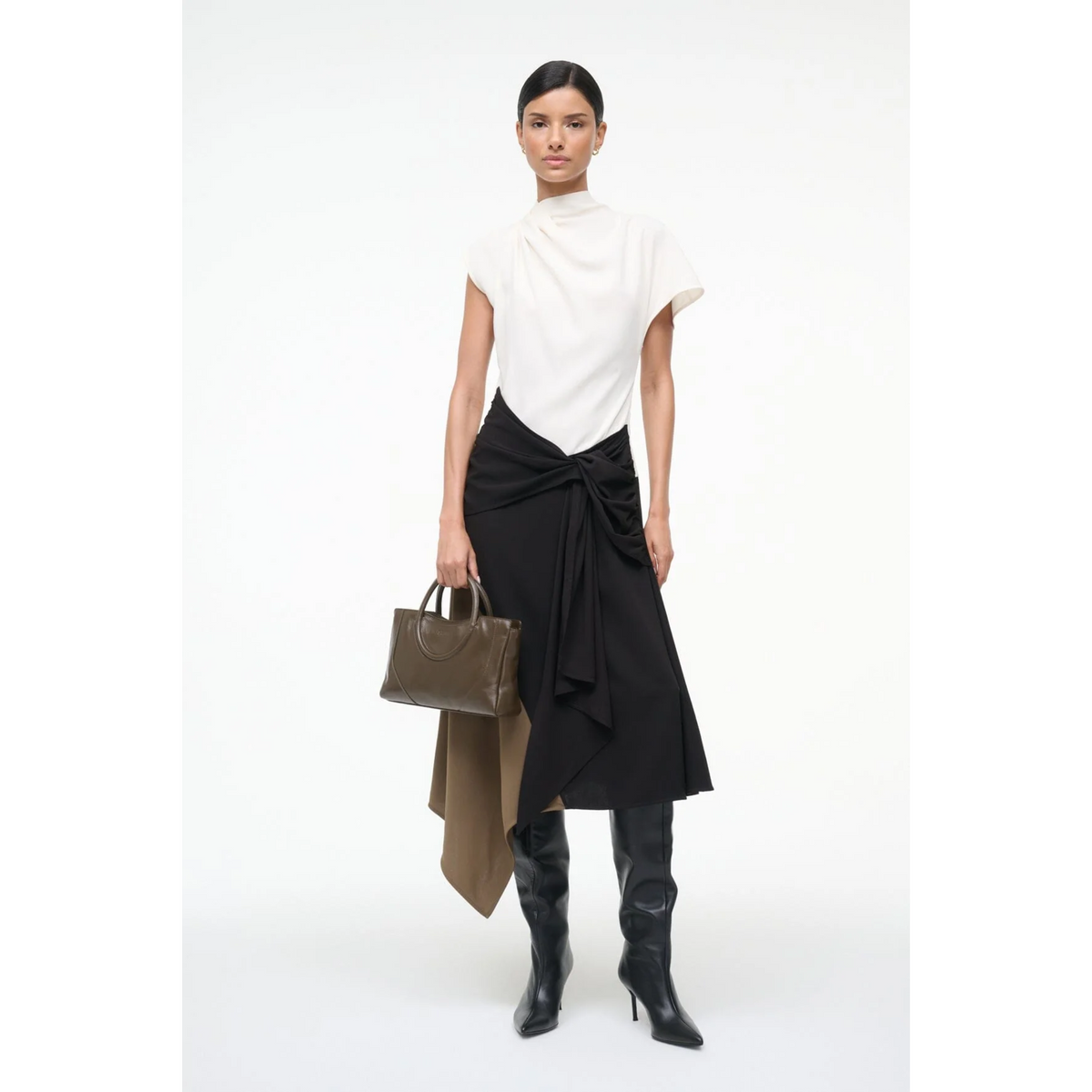 Davina Dress - Black Multi