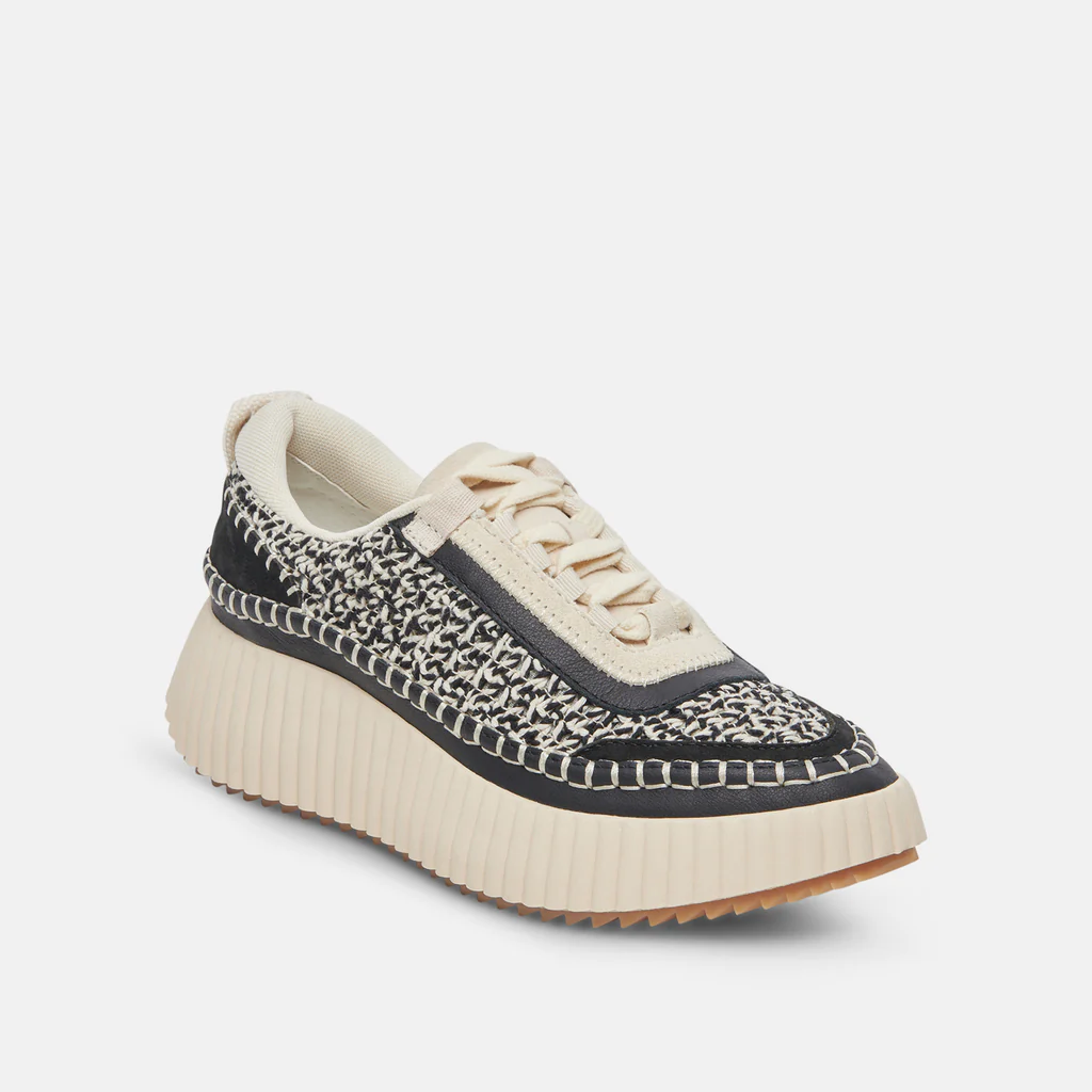 Dolen - White Black Woven