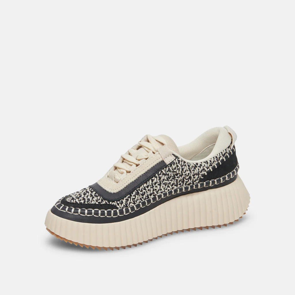 Dolen - White Black Woven