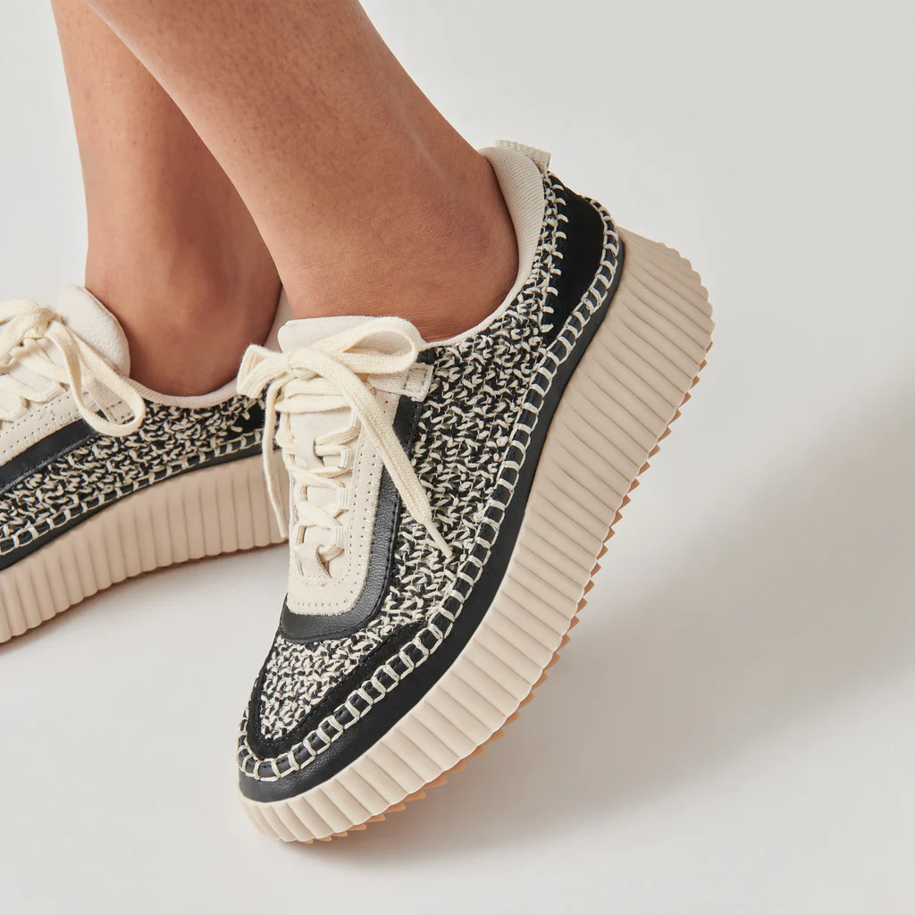 Dolen - White Black Woven