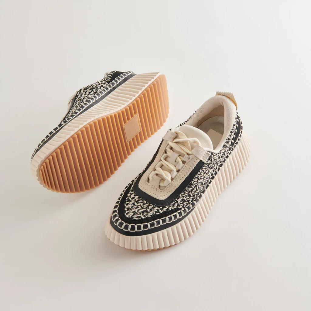 Dolen - White Black Woven