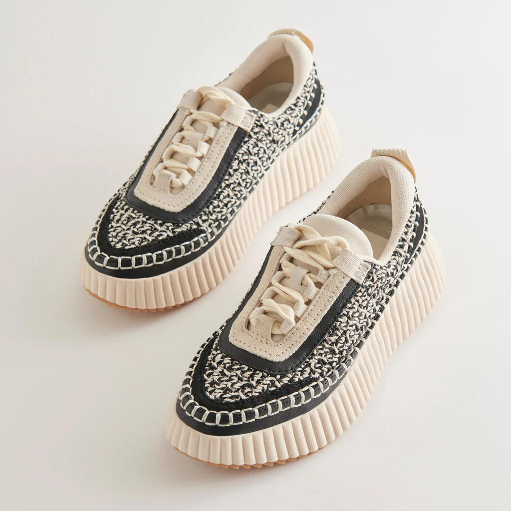 Dolen - White Black Woven
