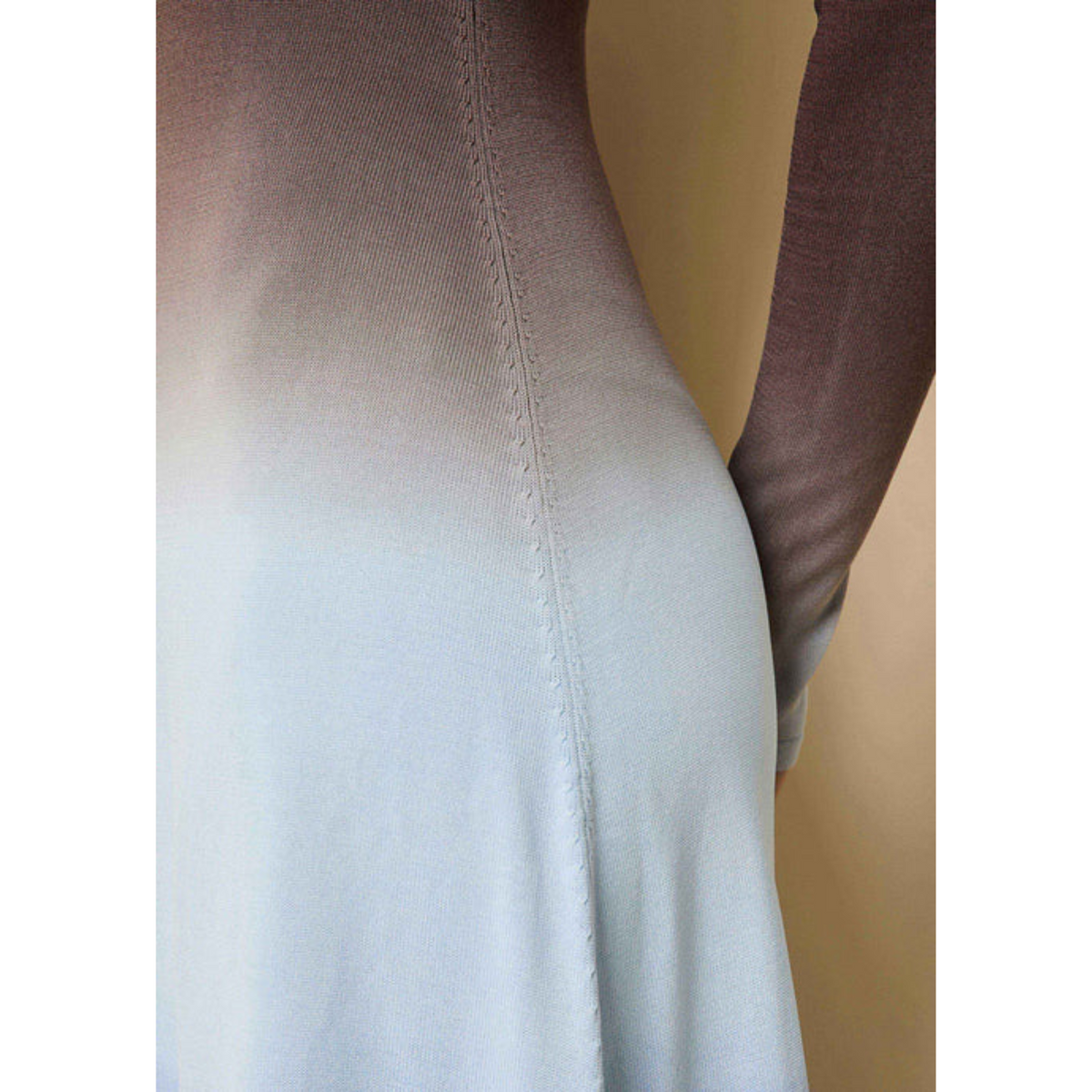 Dora Dress - Ombre Twilight / Raisin Brown
