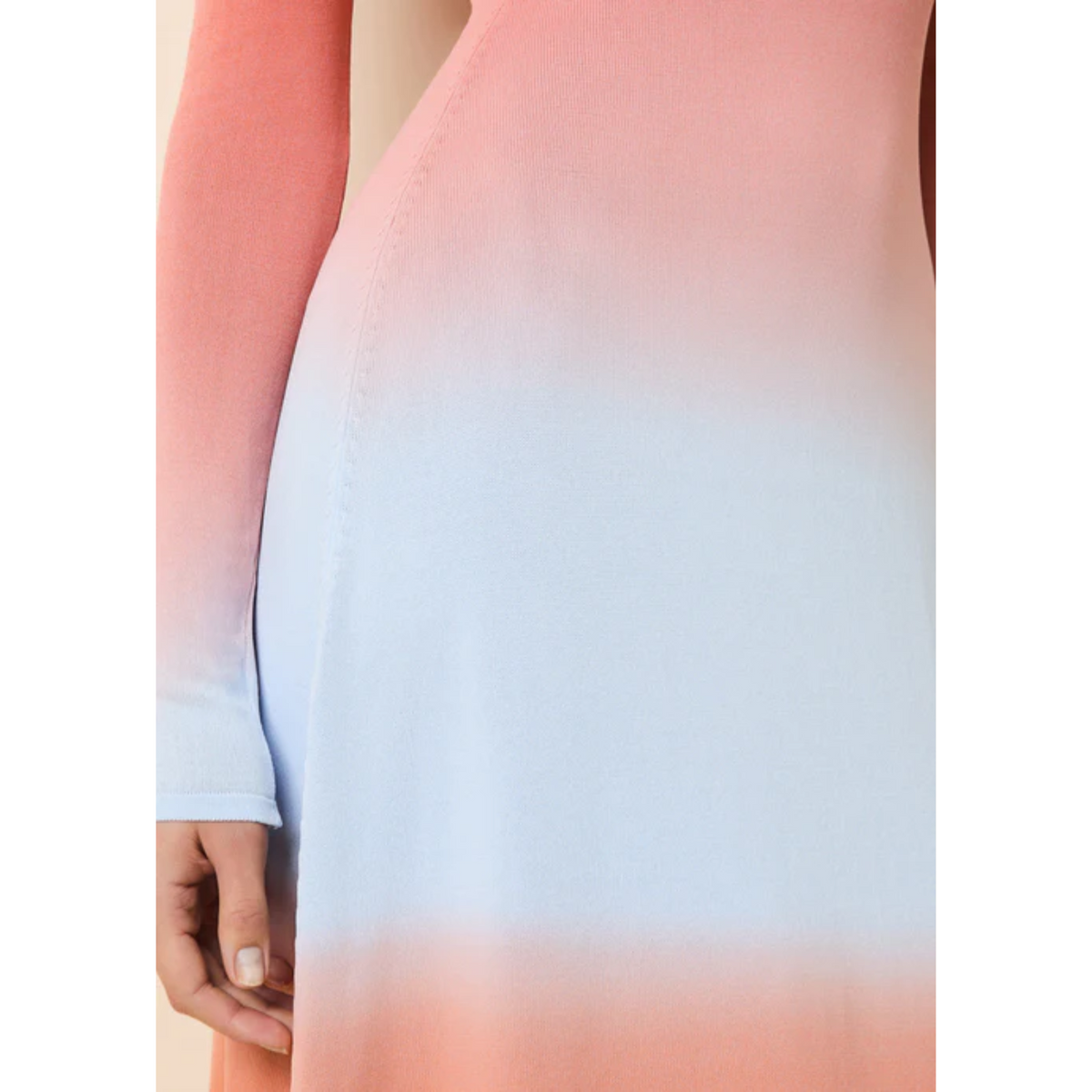 Dora Dress - Ombre Peachy Keen