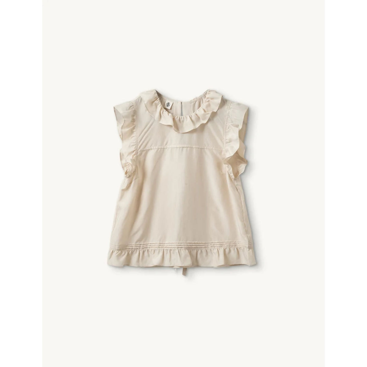 Darling Scallop Top - Ecru