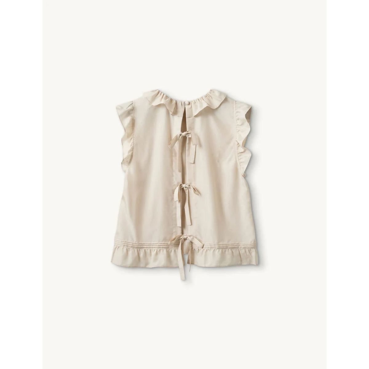 Darling Scallop Top - Ecru