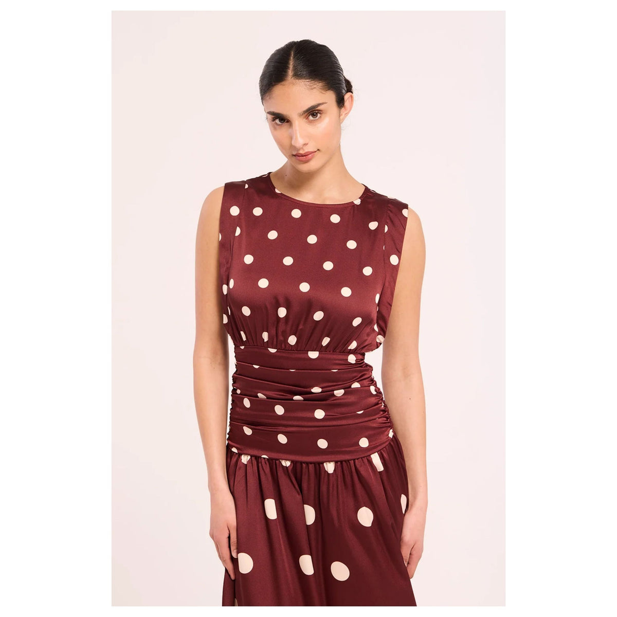 Divya Dress - Mixed Pola Dots