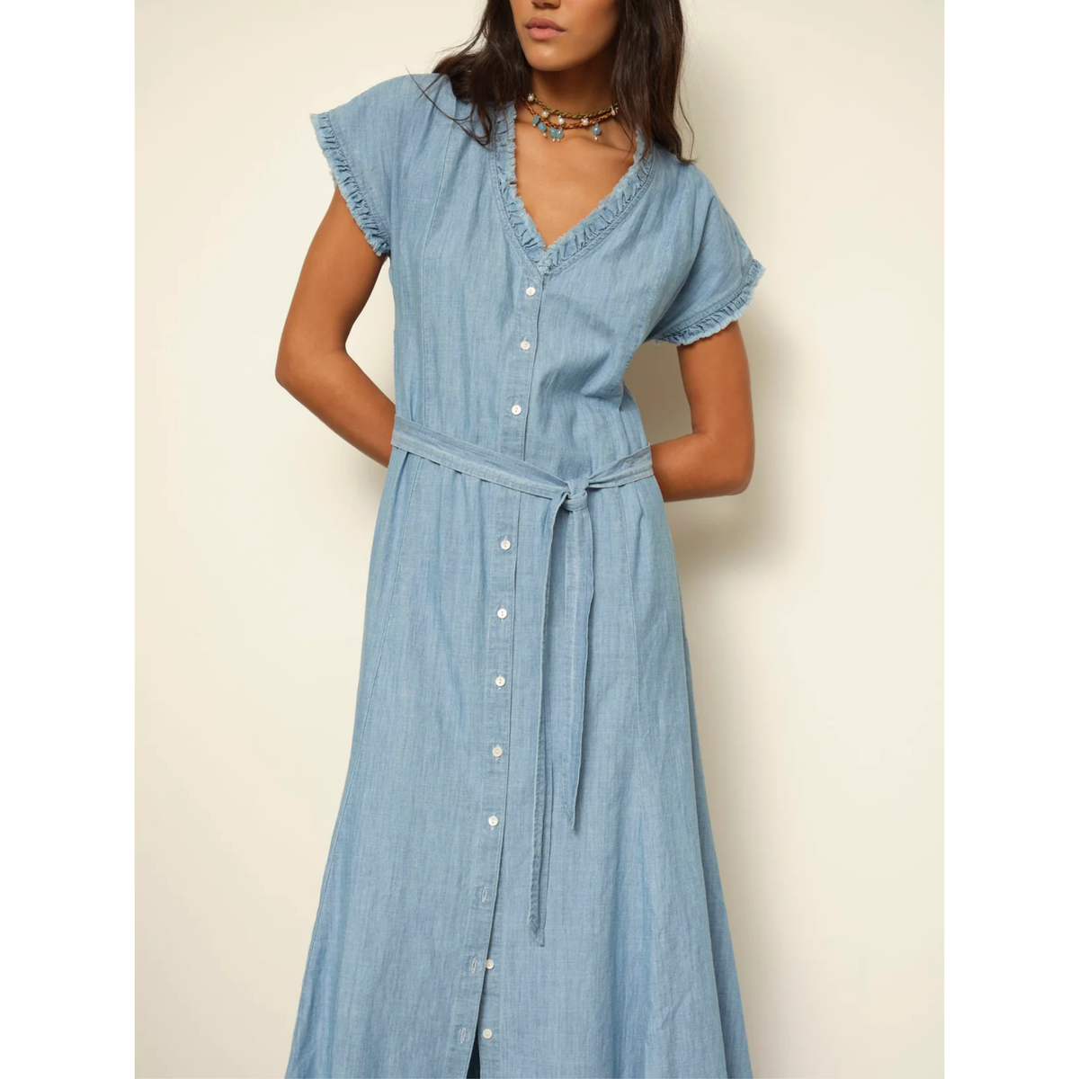 Dixie Dress - Slate Sky