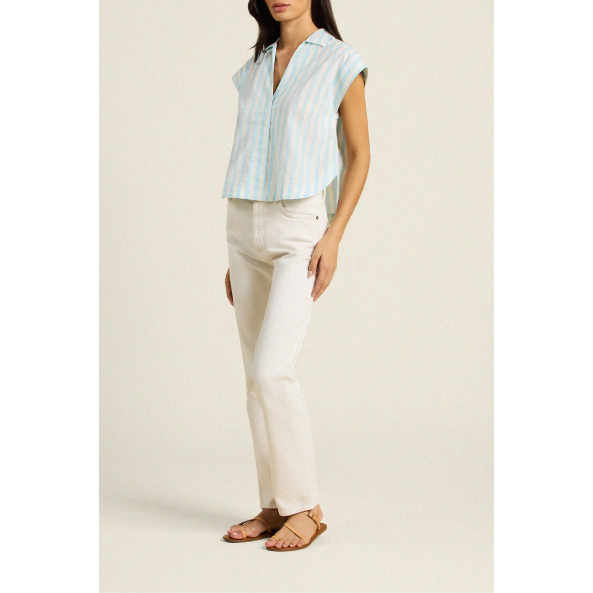 Dorada Shirt - Isla Stripe
