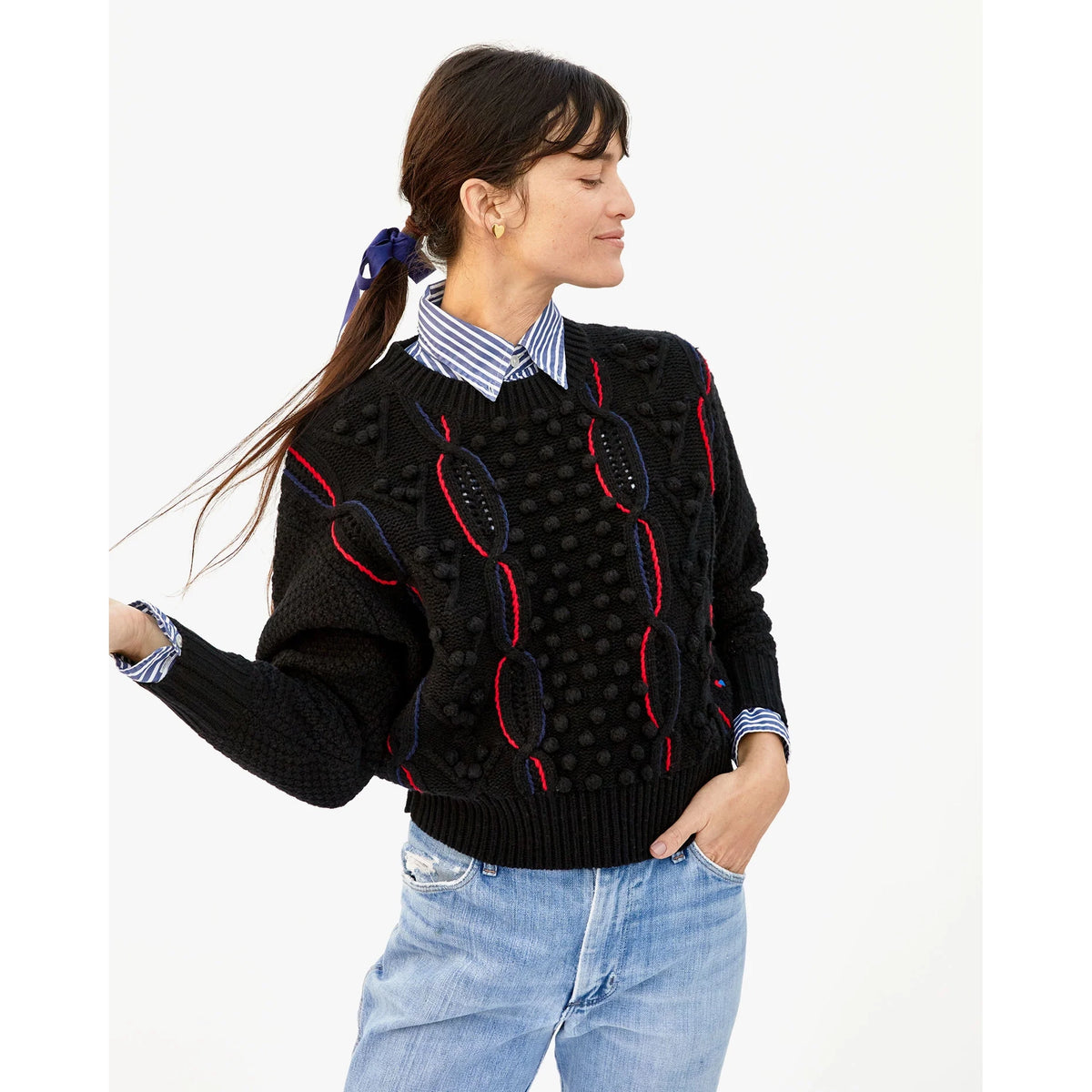 Drop Shoulder Sweater