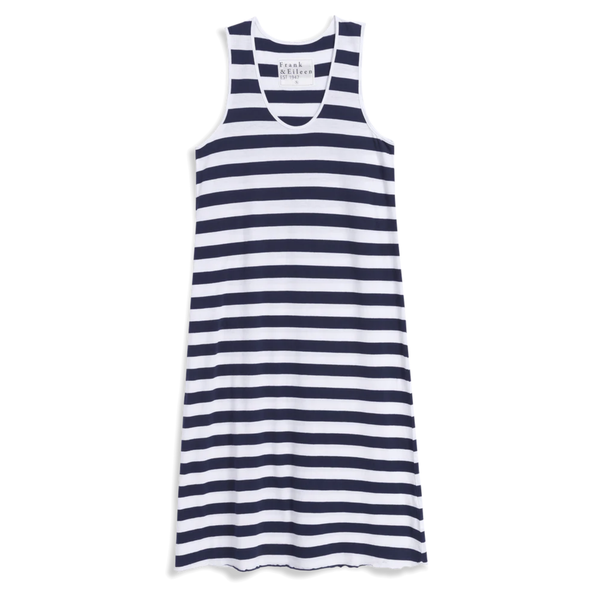 Dylan Scoop Neck Maxi Dress - Nautical Stripe