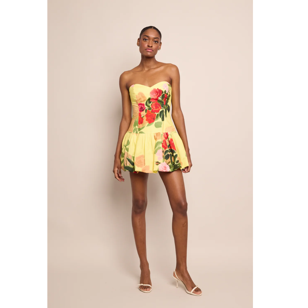 Elena Dress - Le Rose Yellow