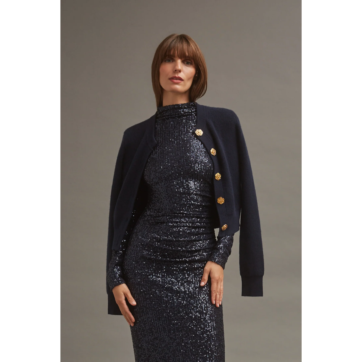 Ellery Cardigan - Navy