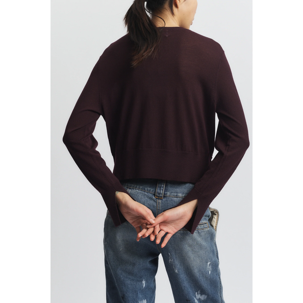 Elodie Layered Crewneck Knit