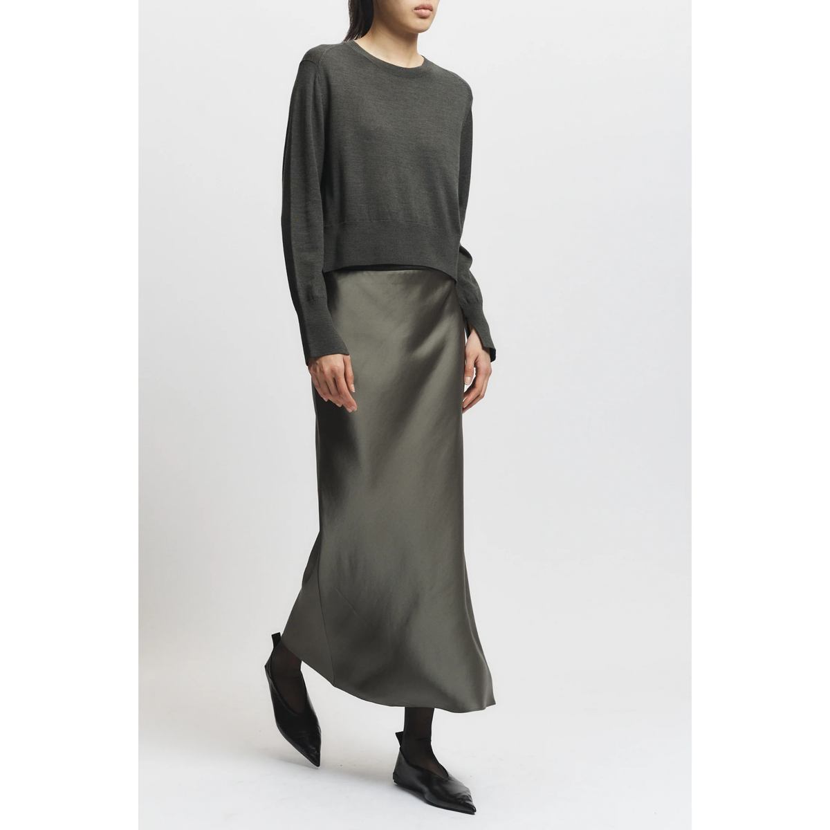 Elodie Layered Crewneck Knit