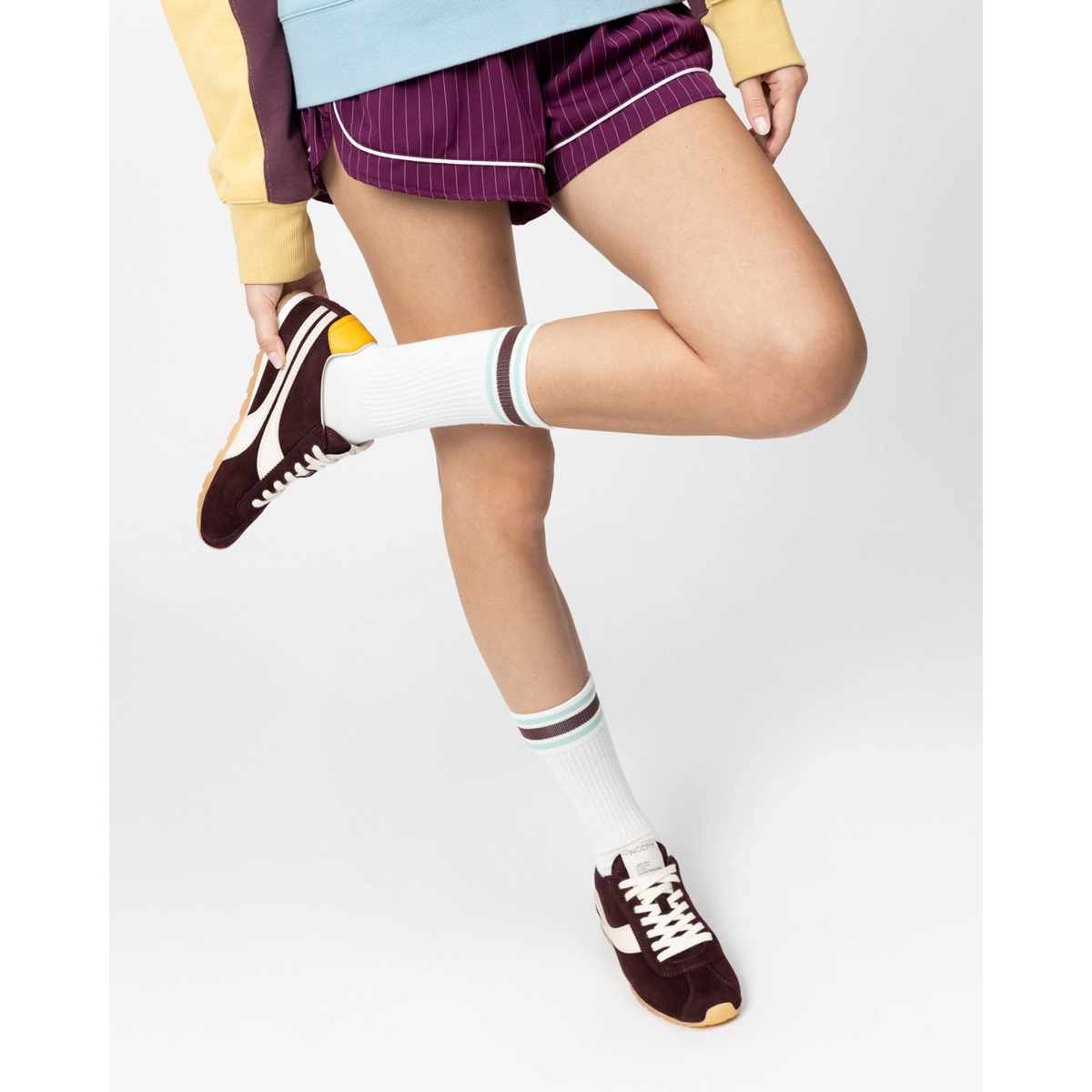 Essex Sneaker - Royal Burgundy