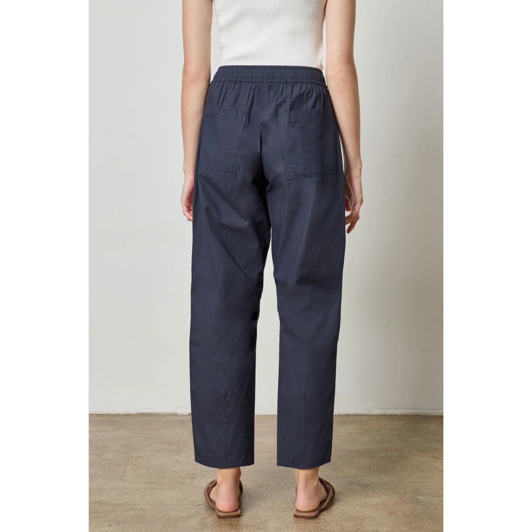 Everyday Poplin Pant - Navy