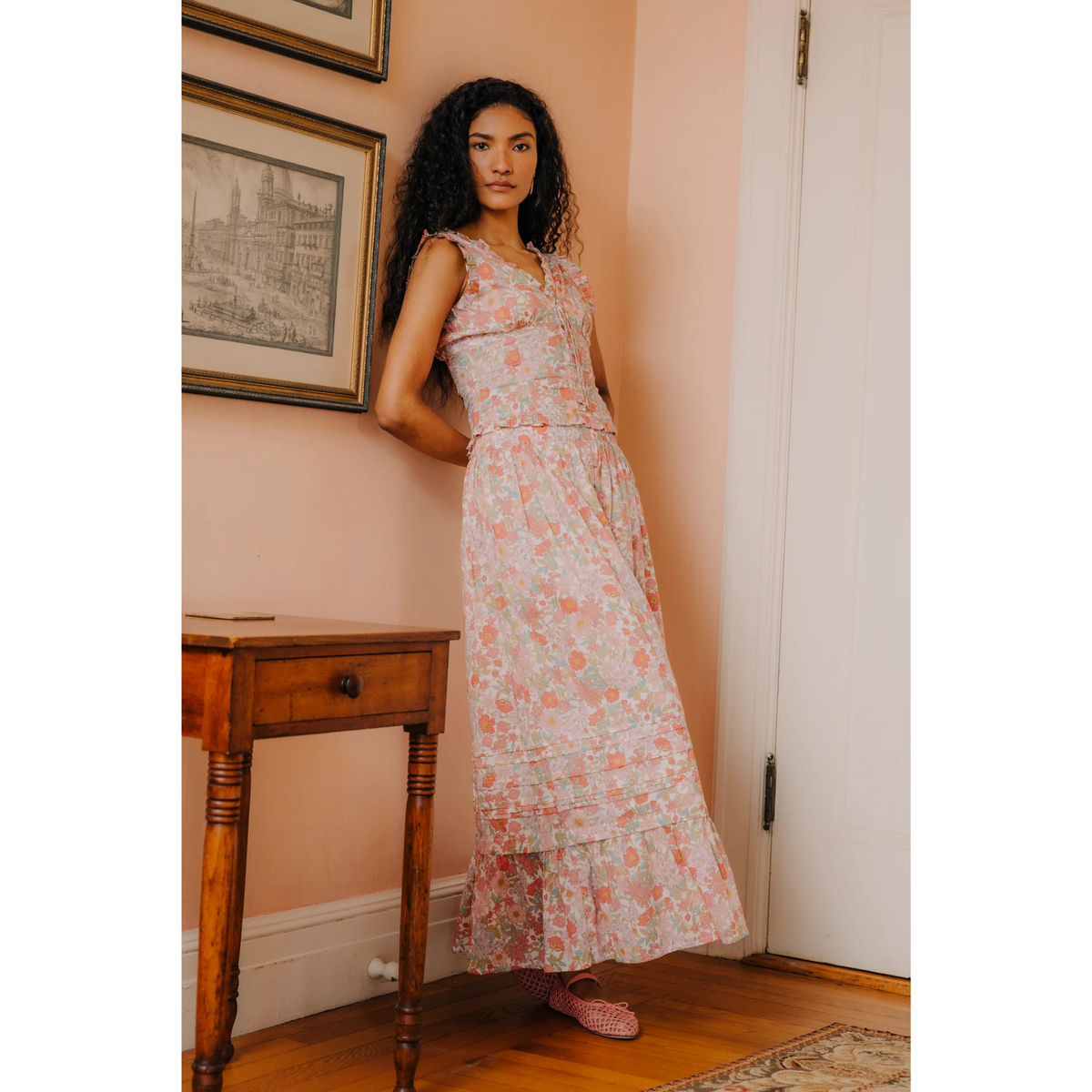 Eden Maxi Skirt - Clarabell Liberty Print